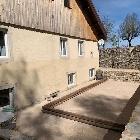 Ancienne Ferme Comtoise 4 Etoiles, 11 Personnes Lac St-Point/Mont D'Or Montperreux Zewnętrze zdjęcie