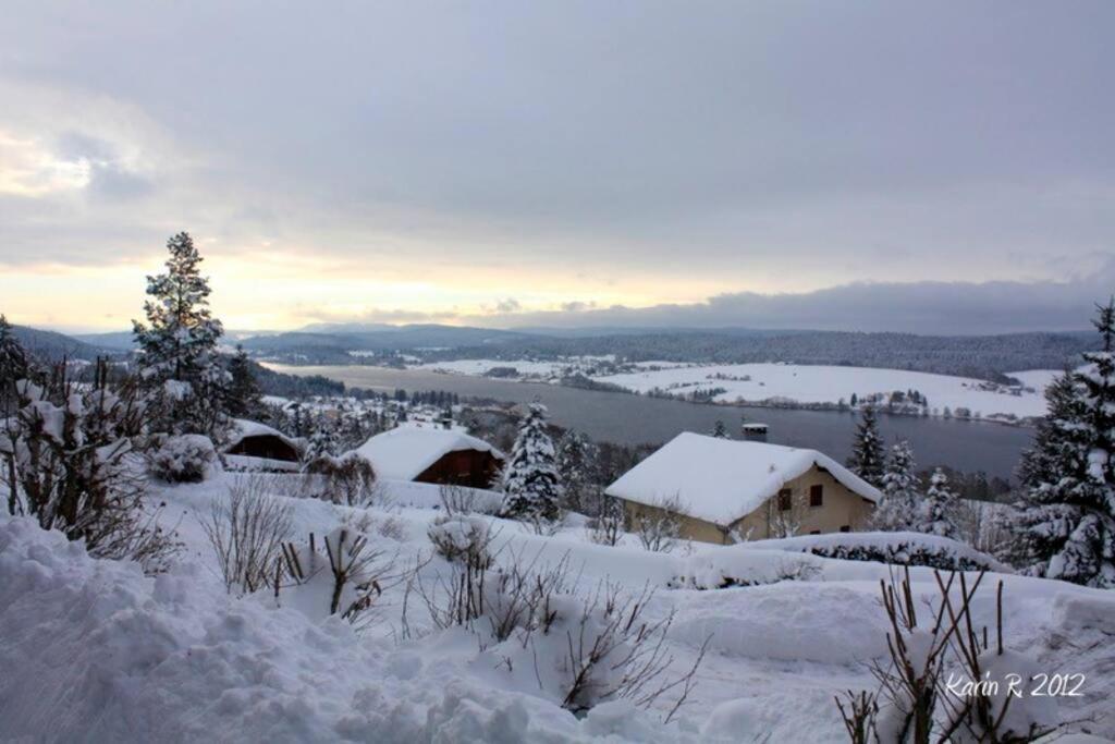 Ancienne Ferme Comtoise 4 Etoiles, 11 Personnes Lac St-Point/Mont D'Or Montperreux Zewnętrze zdjęcie
