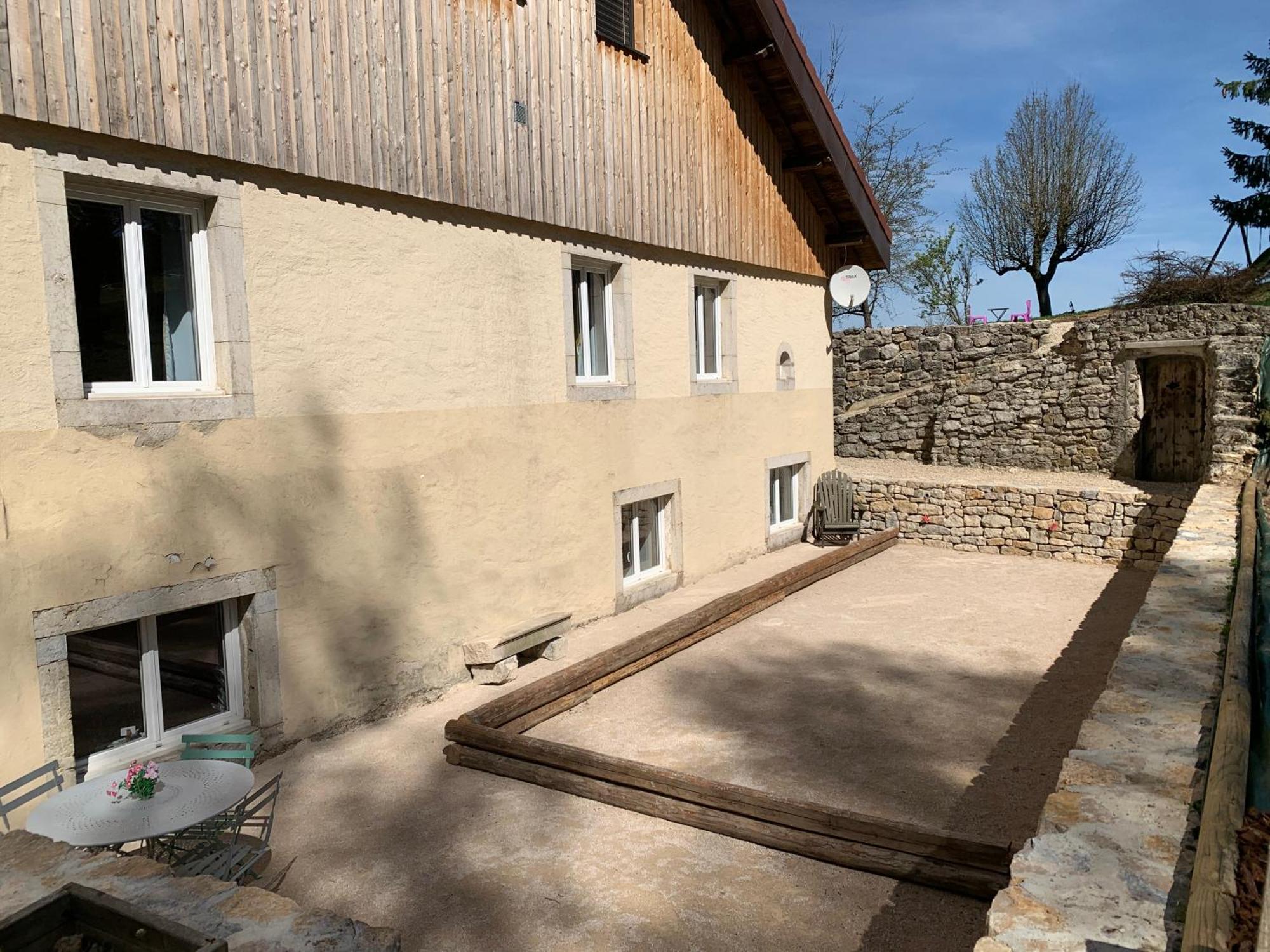 Ancienne Ferme Comtoise 4 Etoiles, 11 Personnes Lac St-Point/Mont D'Or Montperreux Zewnętrze zdjęcie